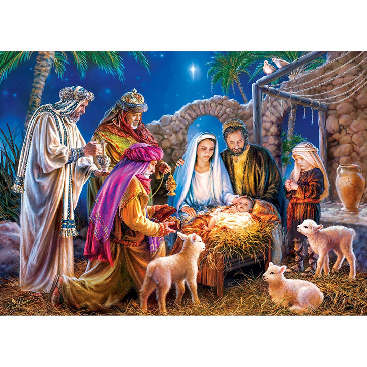 Masterpieces Puzzle Co A Child is Born Jigsaw Puzzle