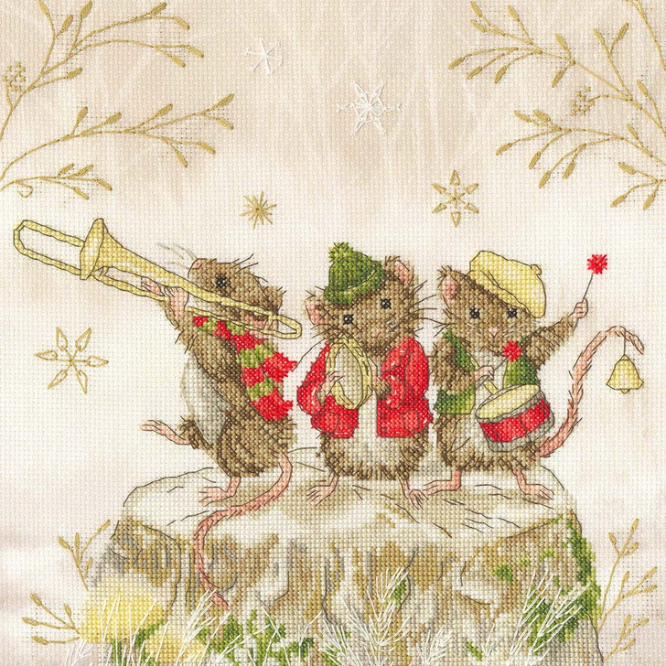 Bothy Threads Merry Music Makers Counted Cross-Stitch Kit