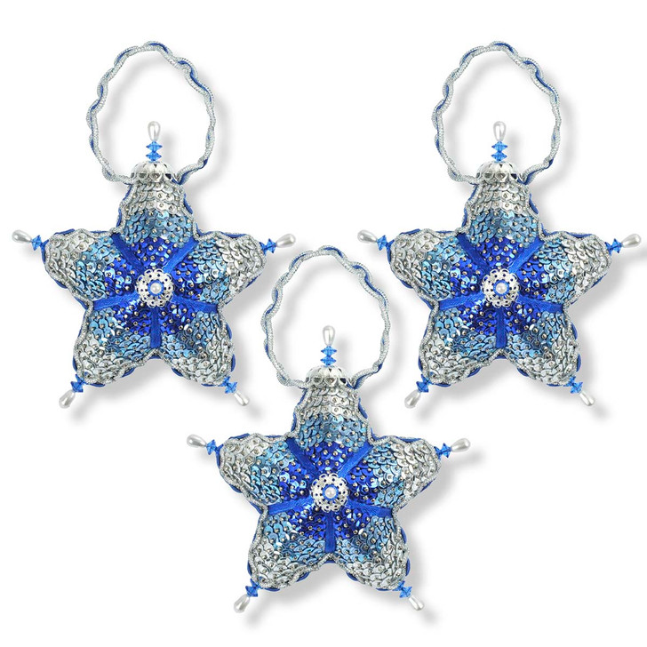 Herrschners Sapphire Star Ornament Kit