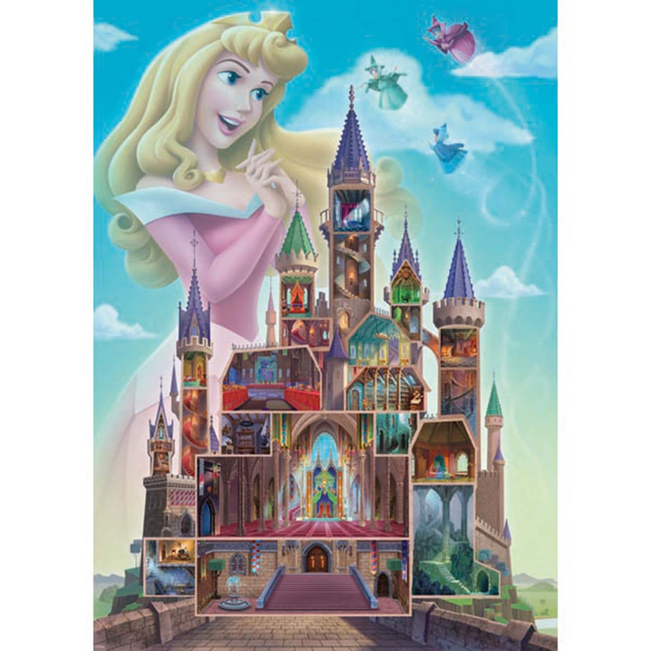 Ravensburger  Disney Castle: Aurora Jigsaw Puzzle