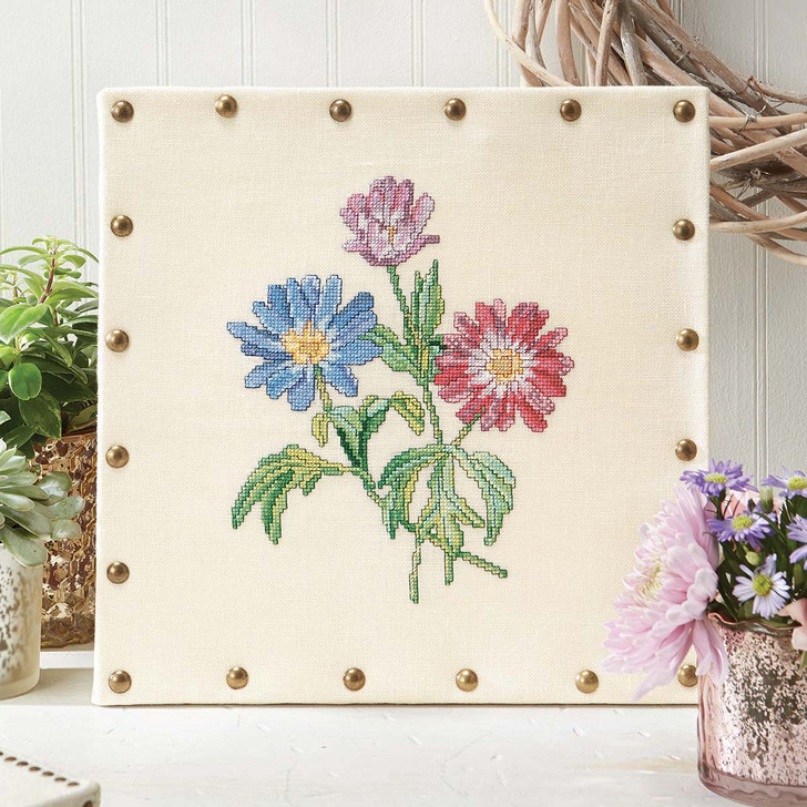 Herrschners Floral Bouquet Picture Counted Cross-Stitch Free Download