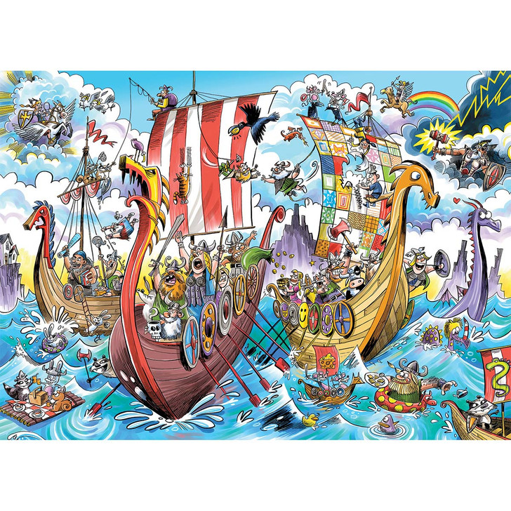 Cobble Hill Viking Voyage Family Jigsaw Puzzle