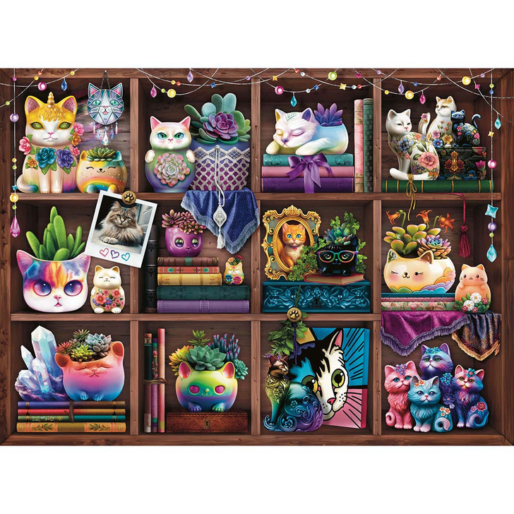 Ravensburger  Cubby Cats &  Succulents Jigsaw Puzzle