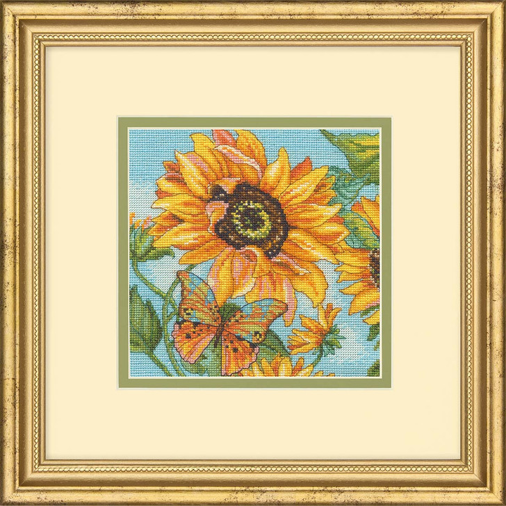 Dimensions Petite Sunflower Garden Counted Cross-Stitch Kit