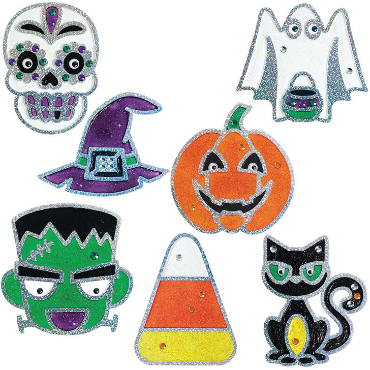 Faber-Castell Halloween Easy Sparkle Window Art Paint Set