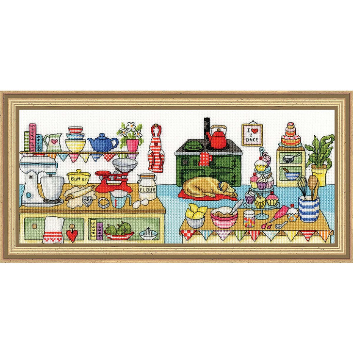 Bothy Threads Baking Fun Kit & Frame Counted Cross-Stitch