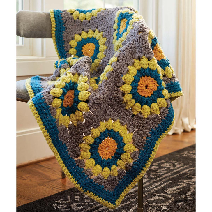 Premier Crochet Motif Throw Crochet Kit