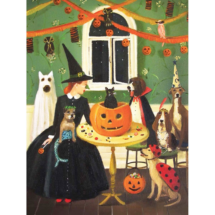 New York Puzzle Company Trick & Treats Jigsaw Puzzle