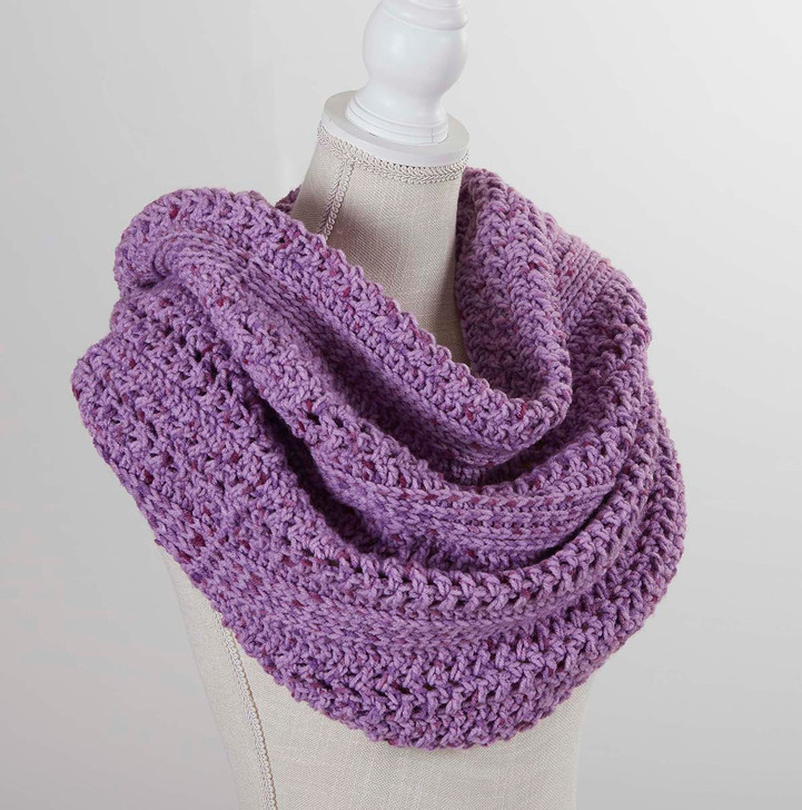 Herrschners Delightful Dots Cowl Yarn Pack