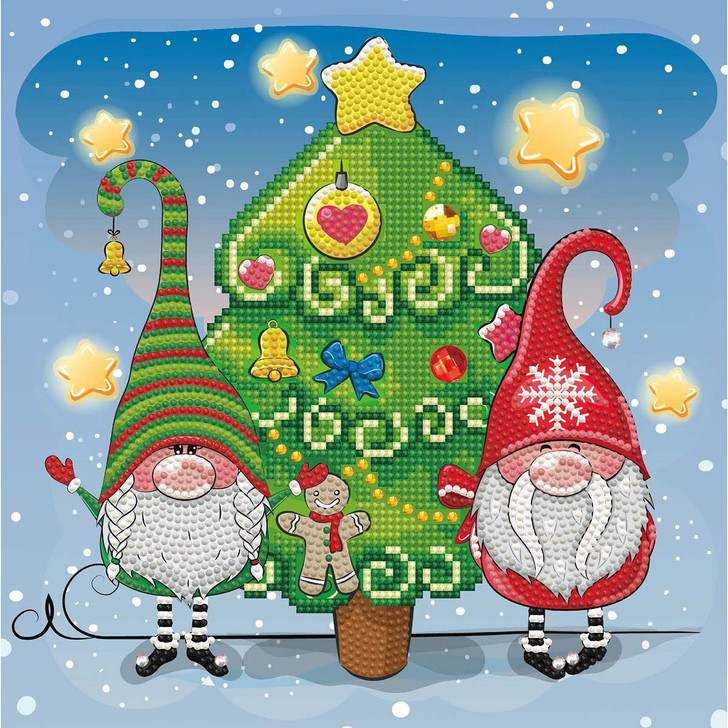 Diamond Dotz Christmas Elves Dotz Box Diamond Painting