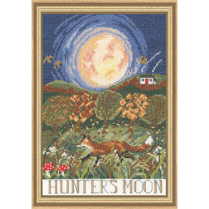 Bothy Threads Hunter's Moon Kit & Frame Counted Cross-Stitch