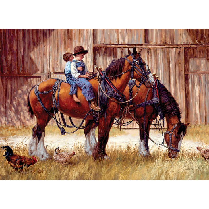 Cobble Hill Back to the Barn Jigsaw Puzzle