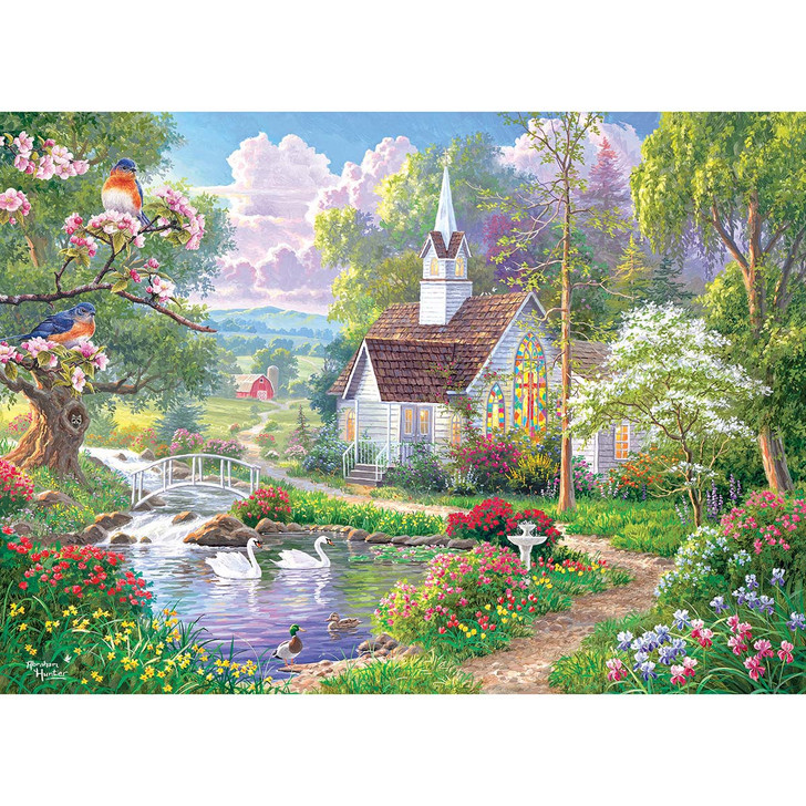 Rose Art Sunday in Spring Jigsaw Puzzle