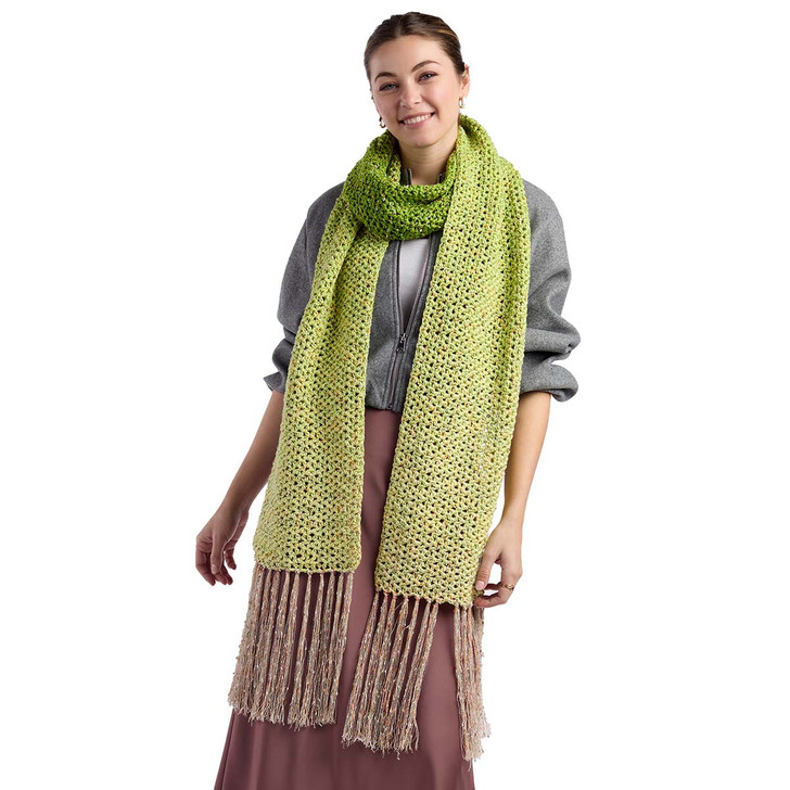 Premier Spring Shades Scarf Crochet Kit