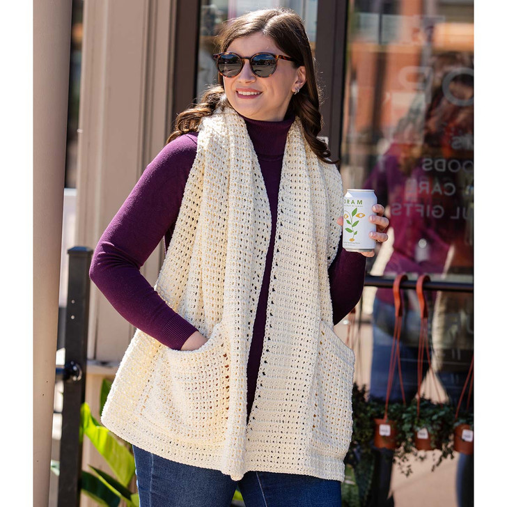 Willow Yarns Homebody Pocket Shawl Crochet Kit