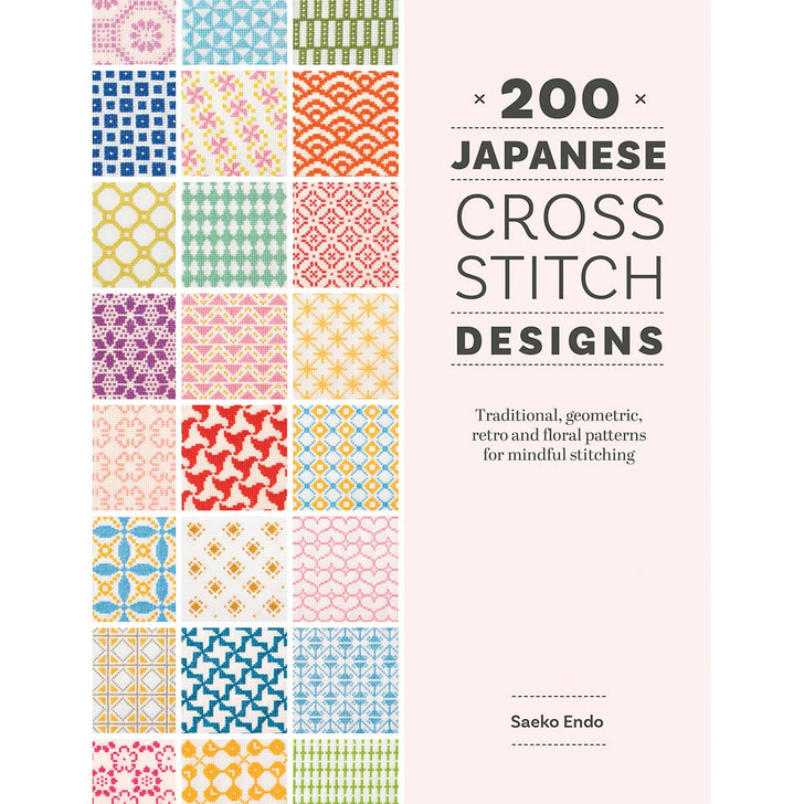 Ingram Publisher Services 200 Japanese Cross Stitch Designs Counted Cross-Stitch Book