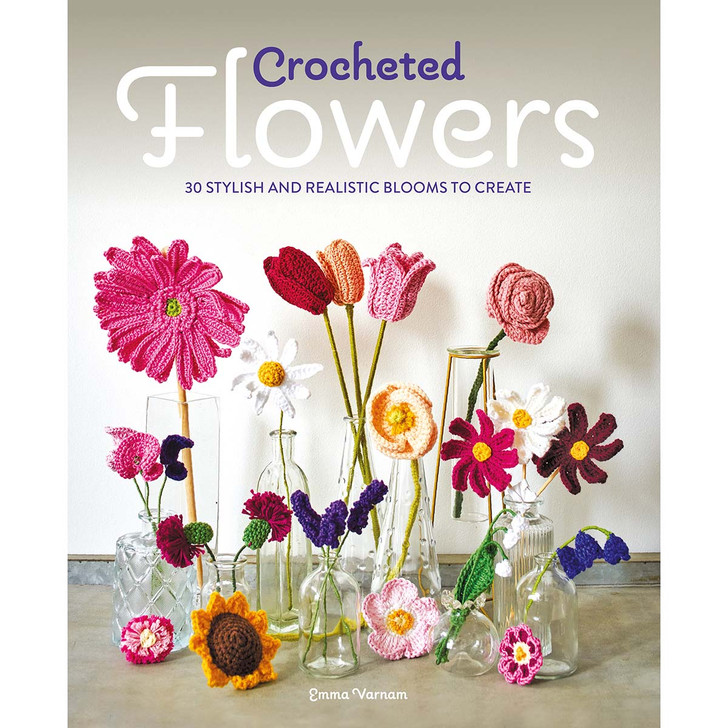 Crocheted Flowers Crochet Book