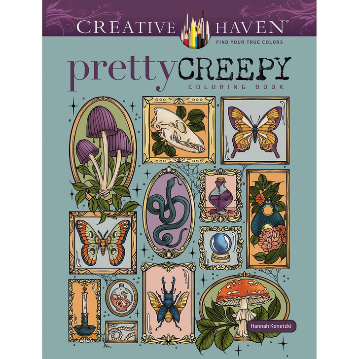 Dover Pretty Creepy Coloring Book