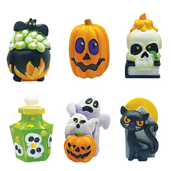 Masterpieces Puzzle Co Halloween Plaster Figurines Paint Set