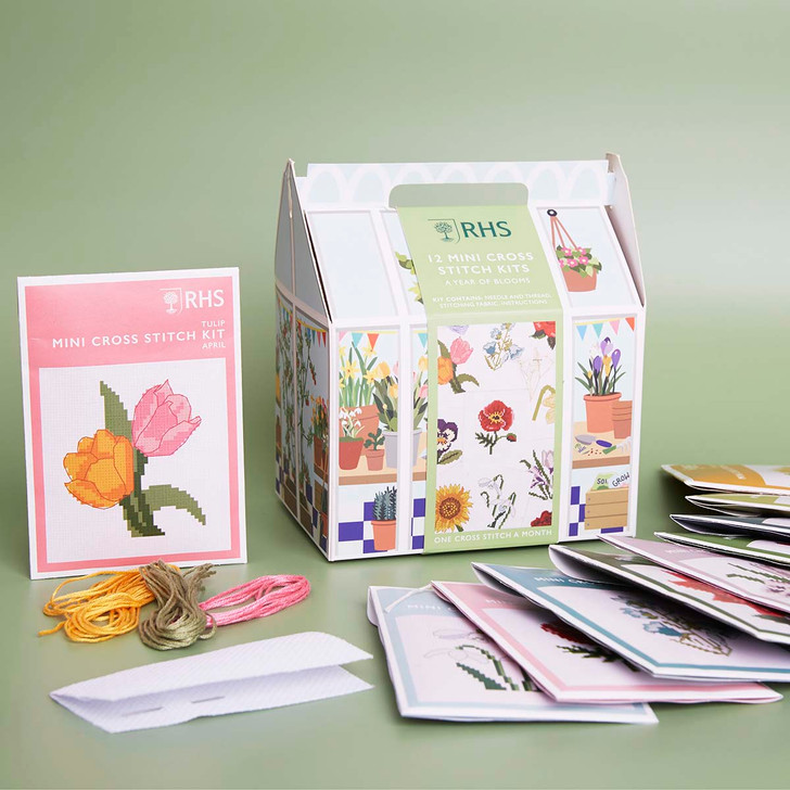12 Months of Cross Stitch Counted Cross-Stitch Kit