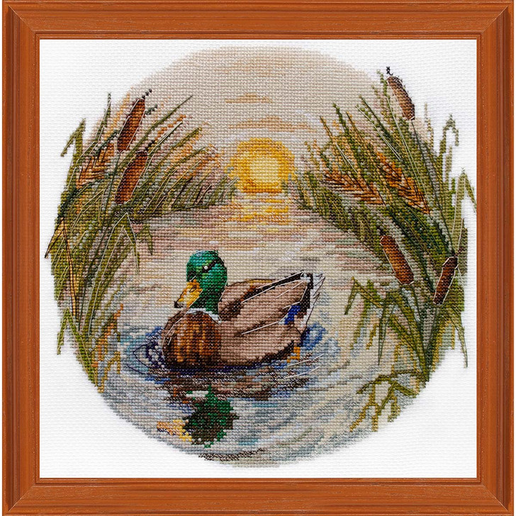 Abris Art Evening Swim Counted Cross-Stitch Kit