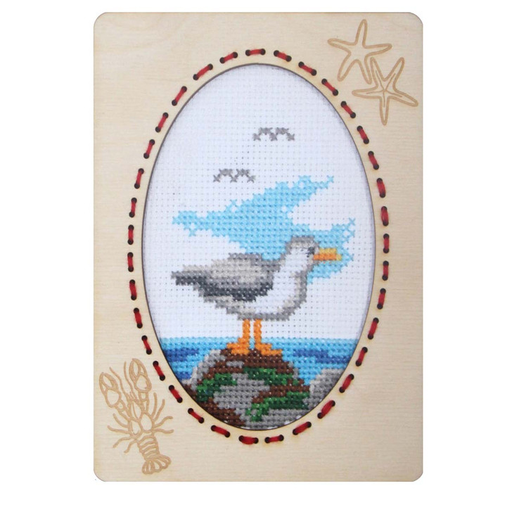 Orchidea Seagull Counted Cross-Stitch Kit