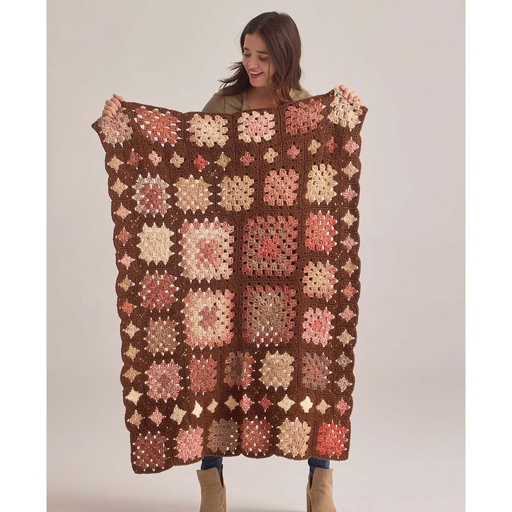 Premier Motif Mix Throw Crochet Kit