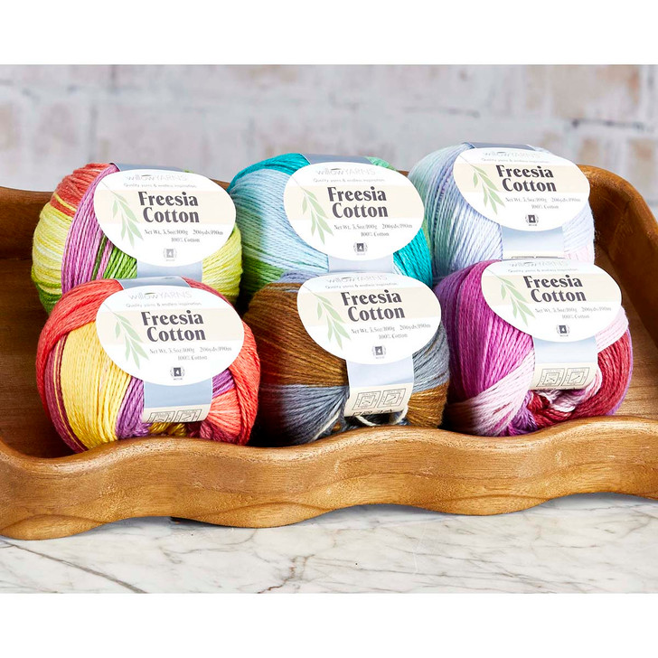 Willow Yarns Freesia Cotton Palette Yarn Pack
