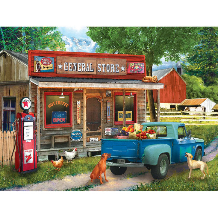 SunsOut A Stop at the Store Jigsaw Puzzle