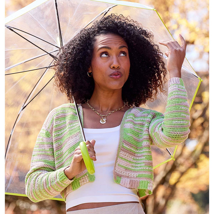 Premier Sprouts Cardigan Crochet Kit