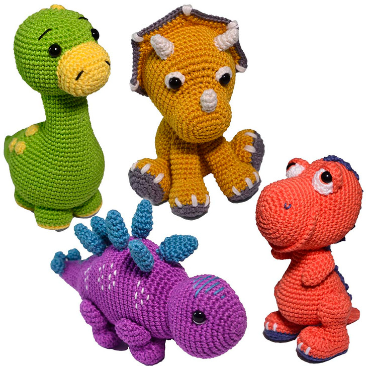 Circulo Amigurumi Dinos Crochet Kit