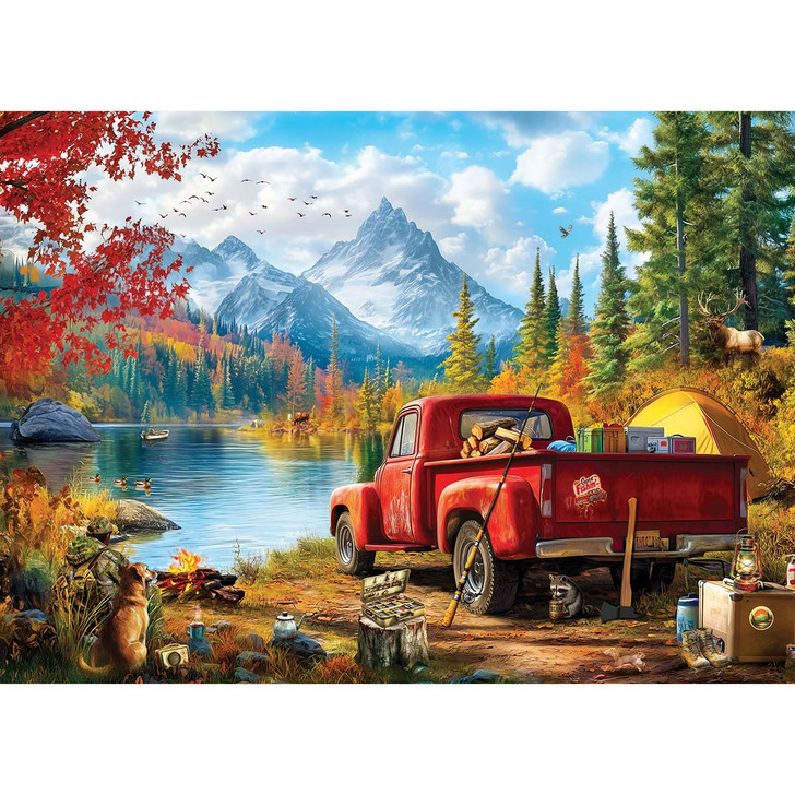 Masterpieces Puzzle Co Backwoods Bound Jigsaw Puzzle