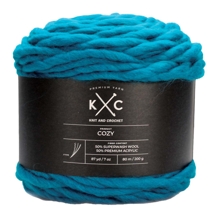 K + C Cozy Multi Yarn – Soft & Colorful Worsted Yarn