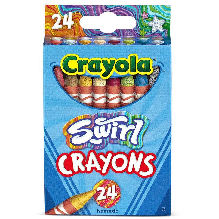 Crayola 24 ct. Swirl Crayons Artist Tool