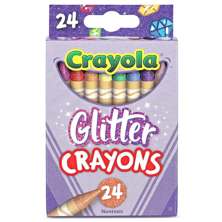 Crayola 24 ct. Glitter Crayons Artist Tool