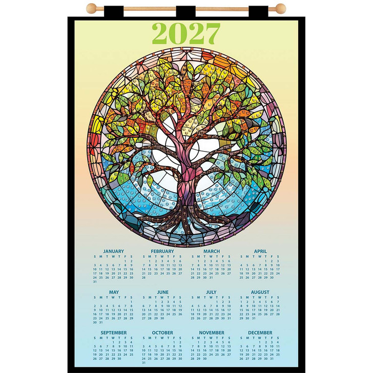 Design Works Tree Calendar Felt & Sequin Kit