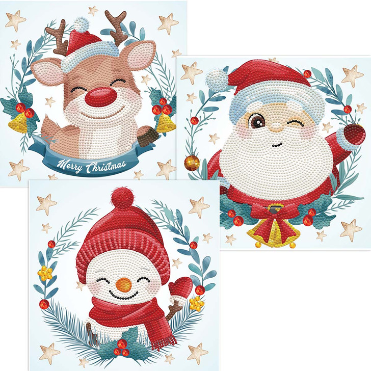 Diamond Dotz Christmas Trio Dotz Box Set Diamond Painting