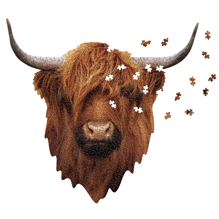 Madd Capp I Am Highland Cow Jigsaw Puzzle