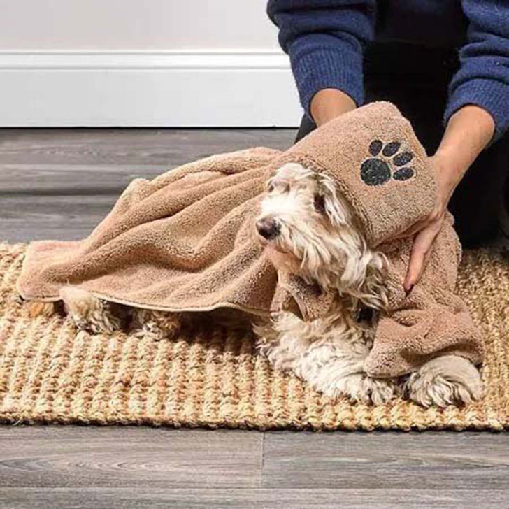 Large Super Absorbent Dog Drying Towel