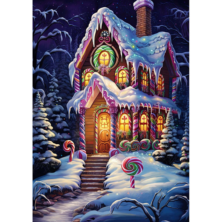 Diamond Art Club Candy Coated Cottage Diamond Painting