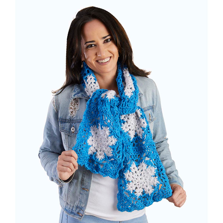 Department 71 Snowflake Scarf Free Download