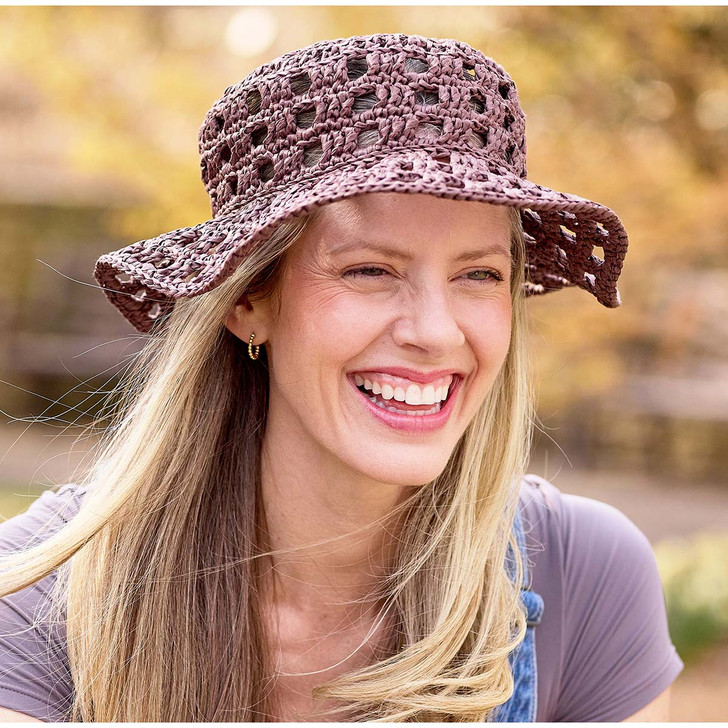 Premier Coastal Mesh Hat Crochet Kit