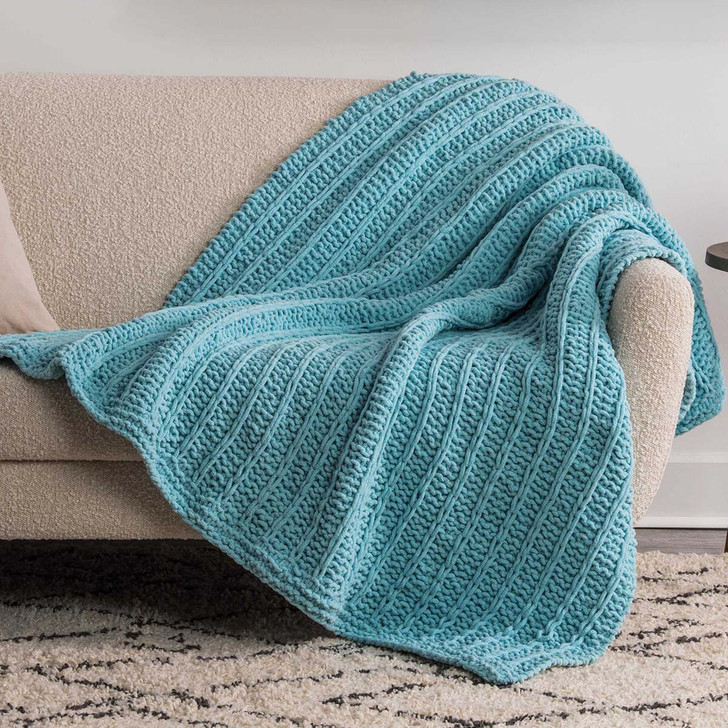 Bernat Slip Stitch Blanket Knit Kit