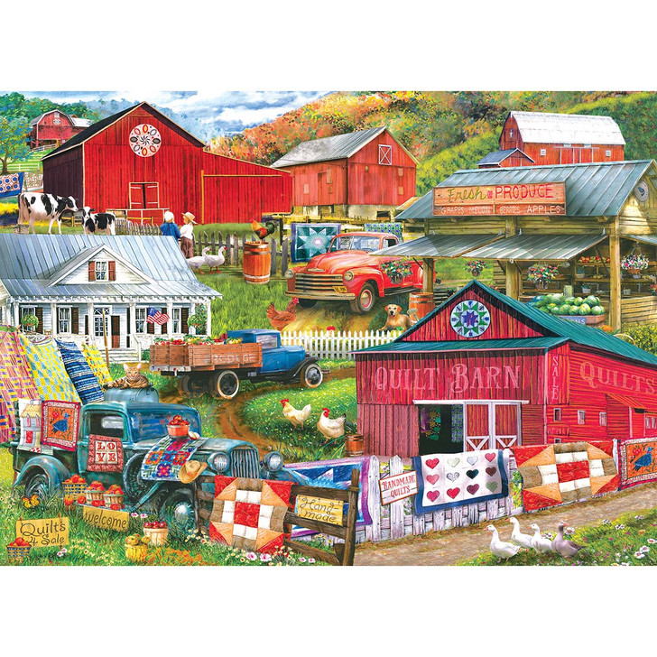 Rose Art Country Compilation Jigsaw Puzzle