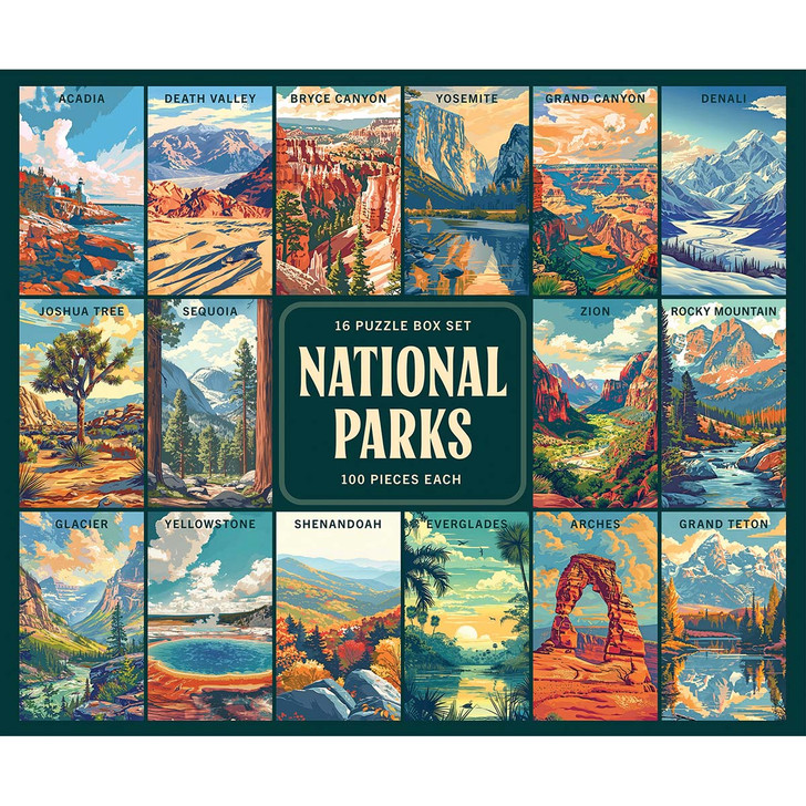 Rose Art National Parks Box Set Jigsaw Puzzle