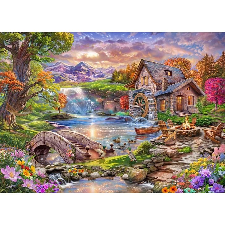 Diamond Art Club Mill Pond Sanctuary Diamond Painting