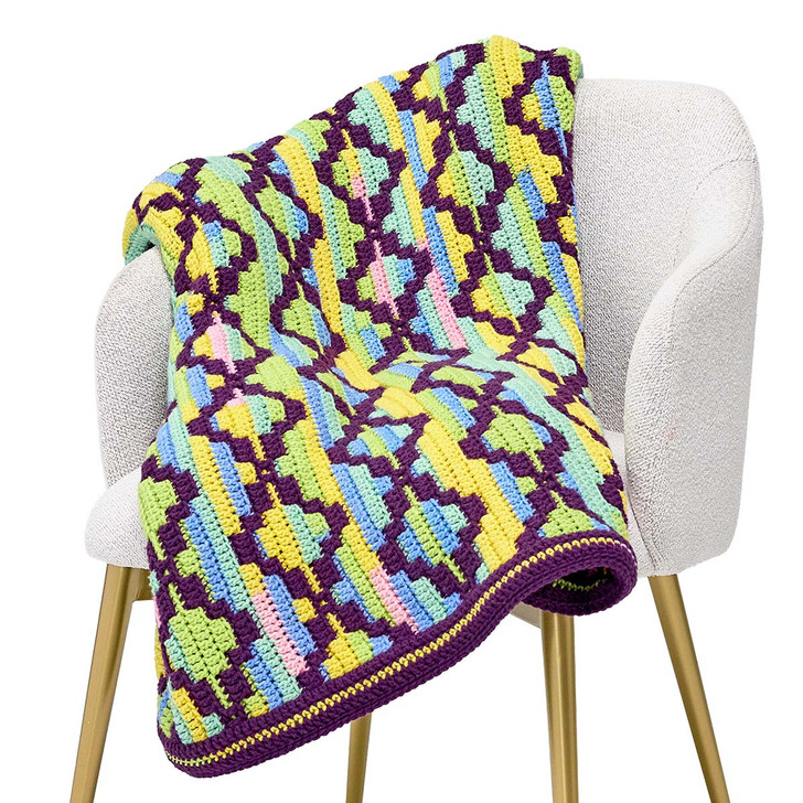 Premier Glow Mode Throw Crochet Kit