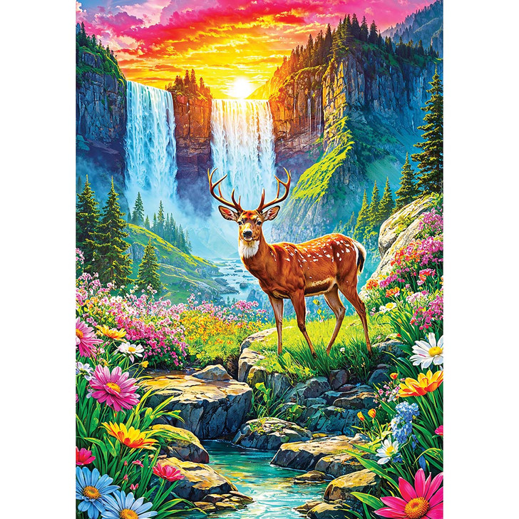 Enjoy Deer Paradise Jigsaw Puzzle