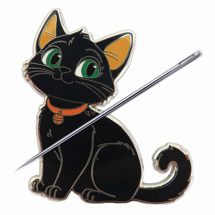 Letistitch Black Kitten Needle Minder Accessory