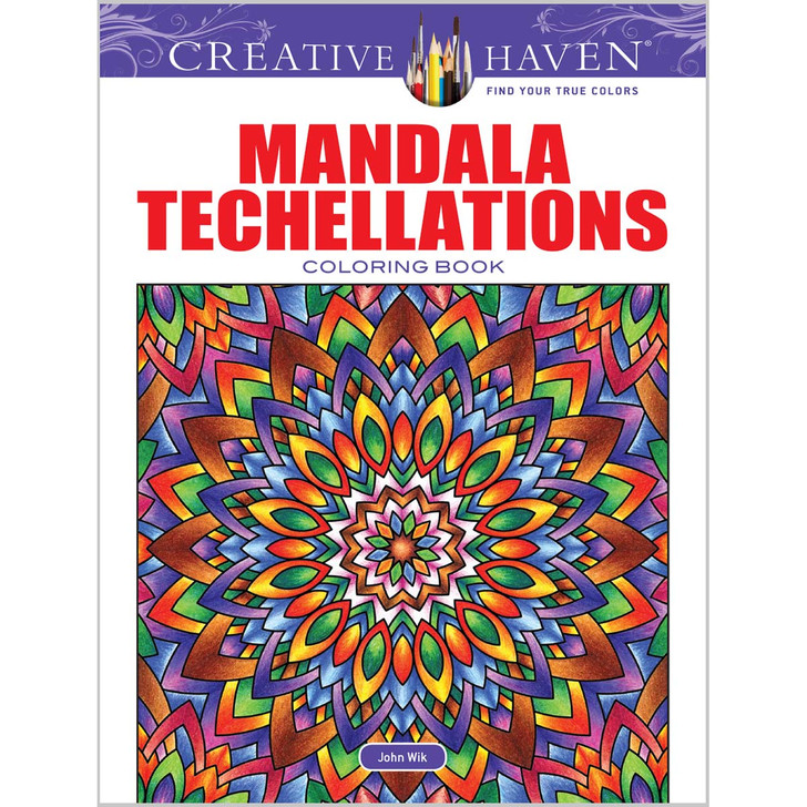 Dover Mandala Techellations Coloring Book